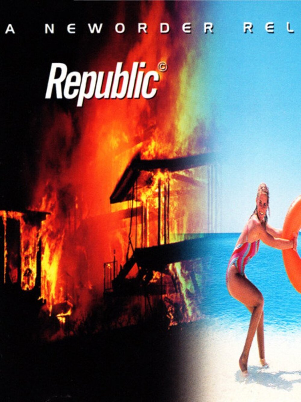 new order republic 1`993 cd - uk alternative synth pop spooky chemical world